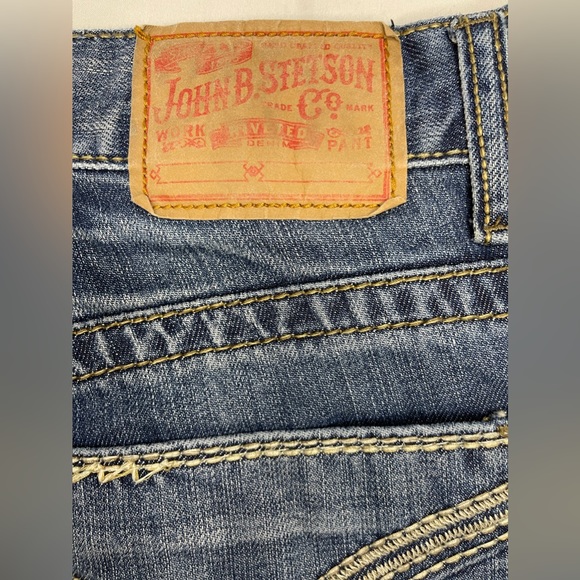 Stetson 1014 FIT SEMI-DESTRUCTED WASH JEANS - Picture 2 of 9